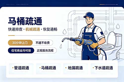 新余马桶疏通